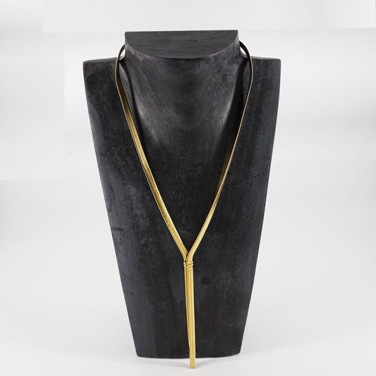 Collana snake nodo pendente