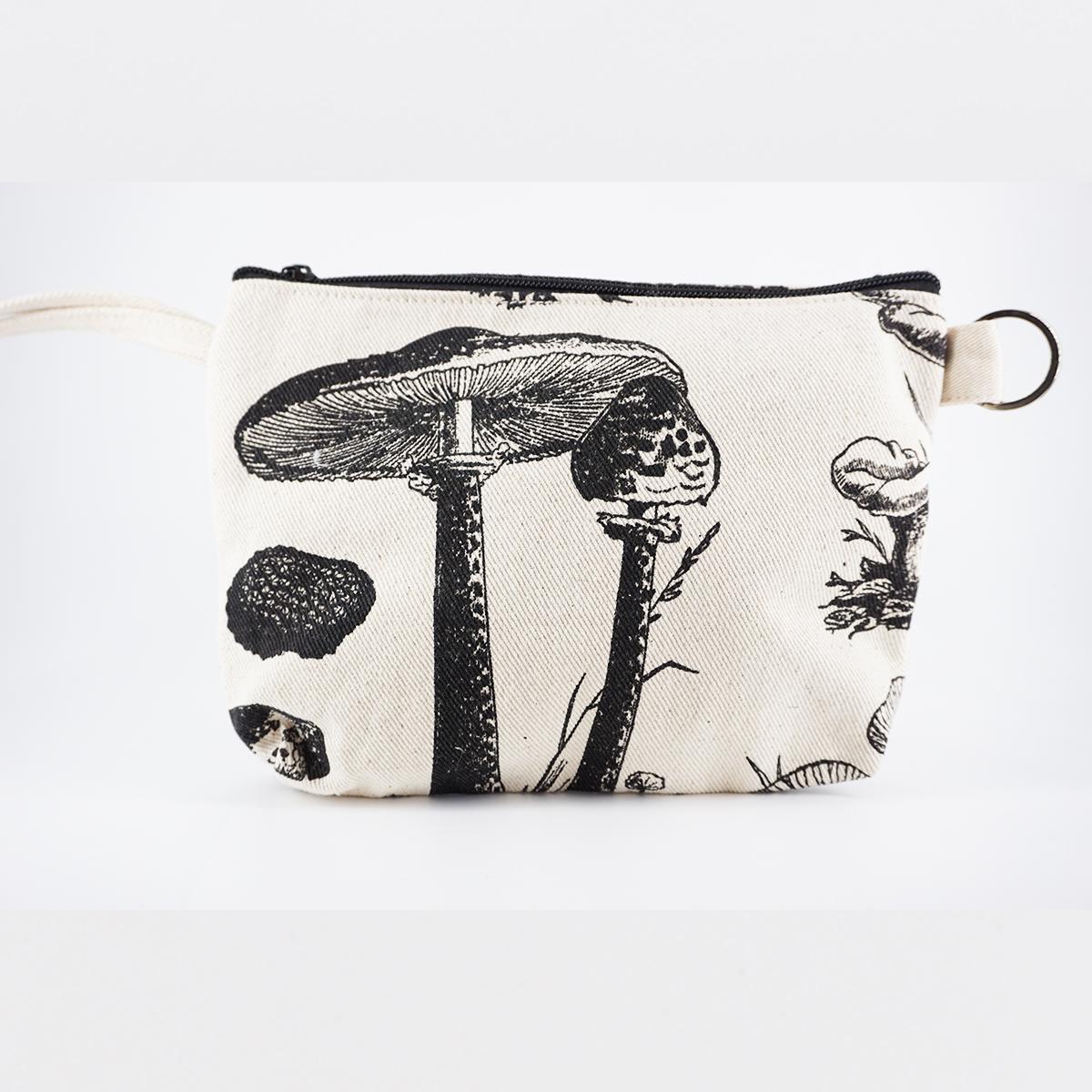 Pochette con manico tutti funghi