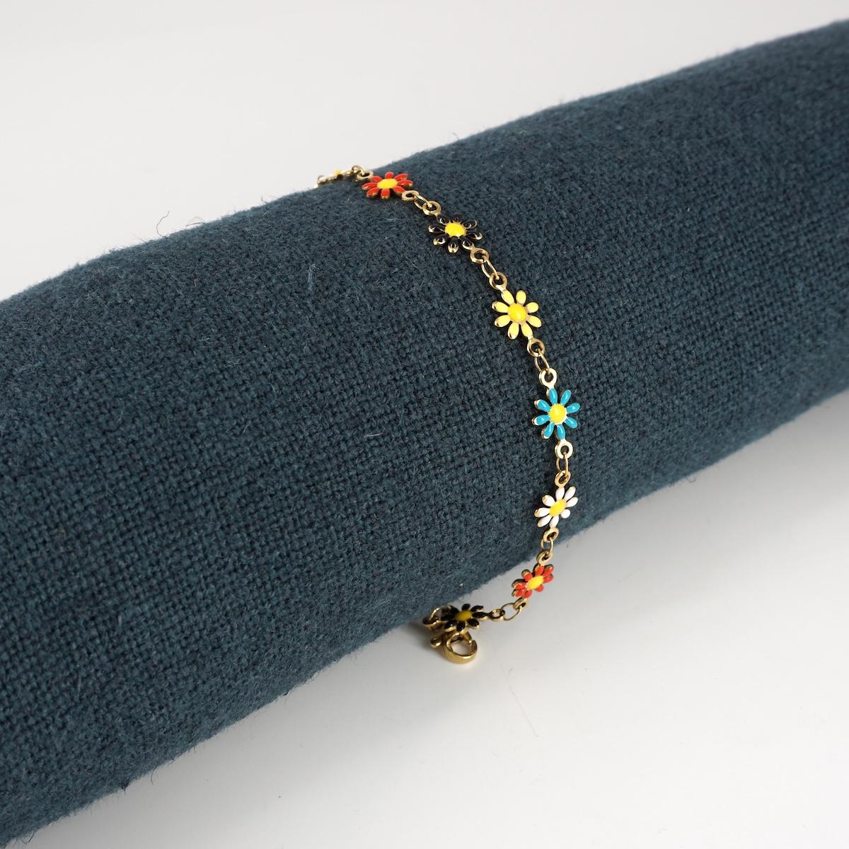 BRACCIALE MARGHERITE MUTICOLOR
