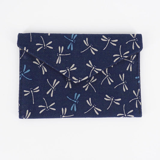 Portacarte LIBELLULE BLU SCURO
