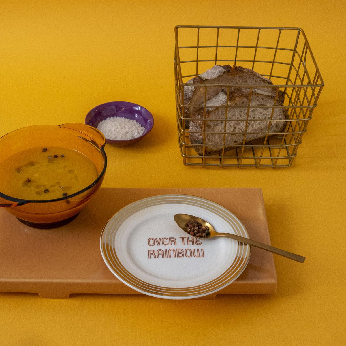 Piattino OVER THE RAINBOW