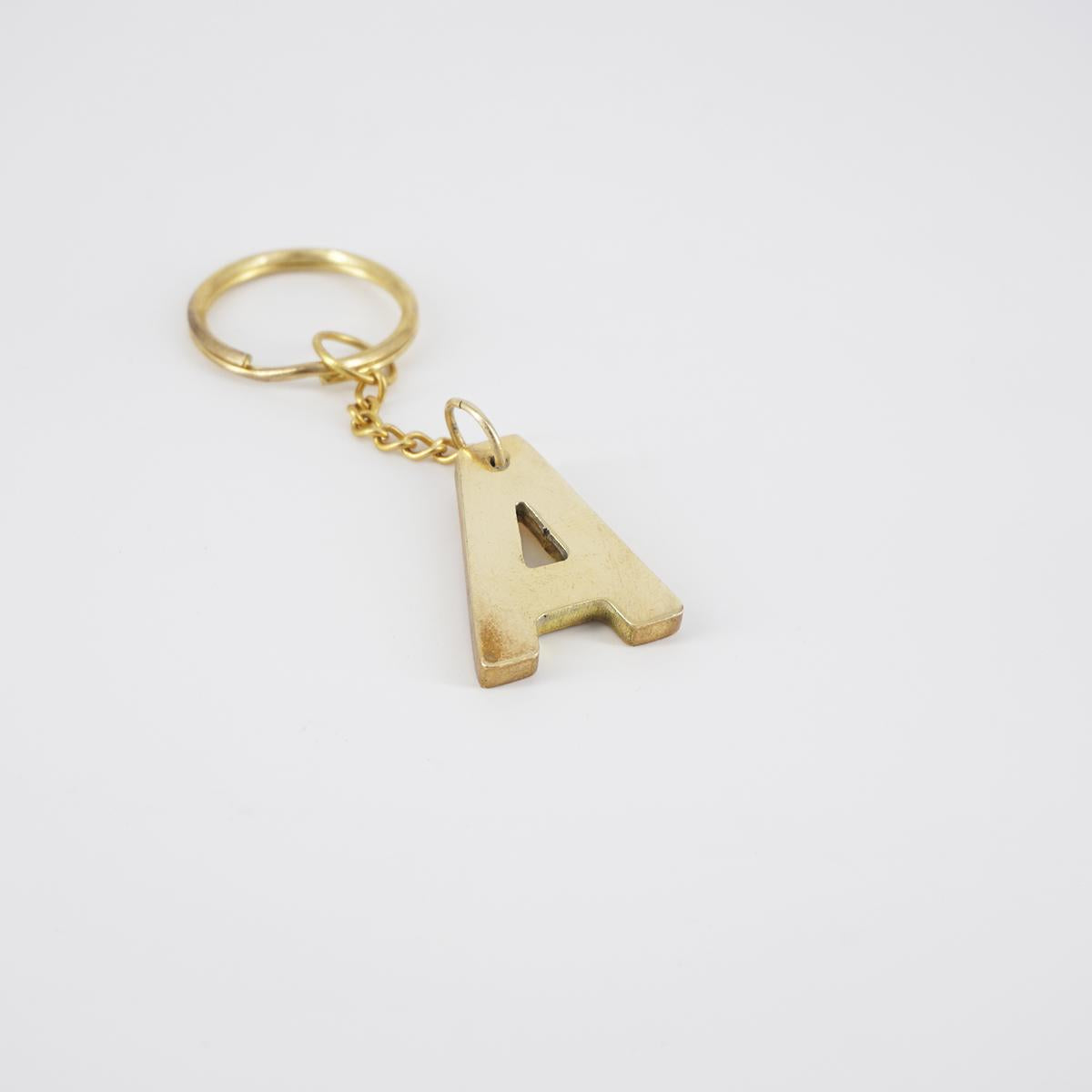 Porte-clés lettre A