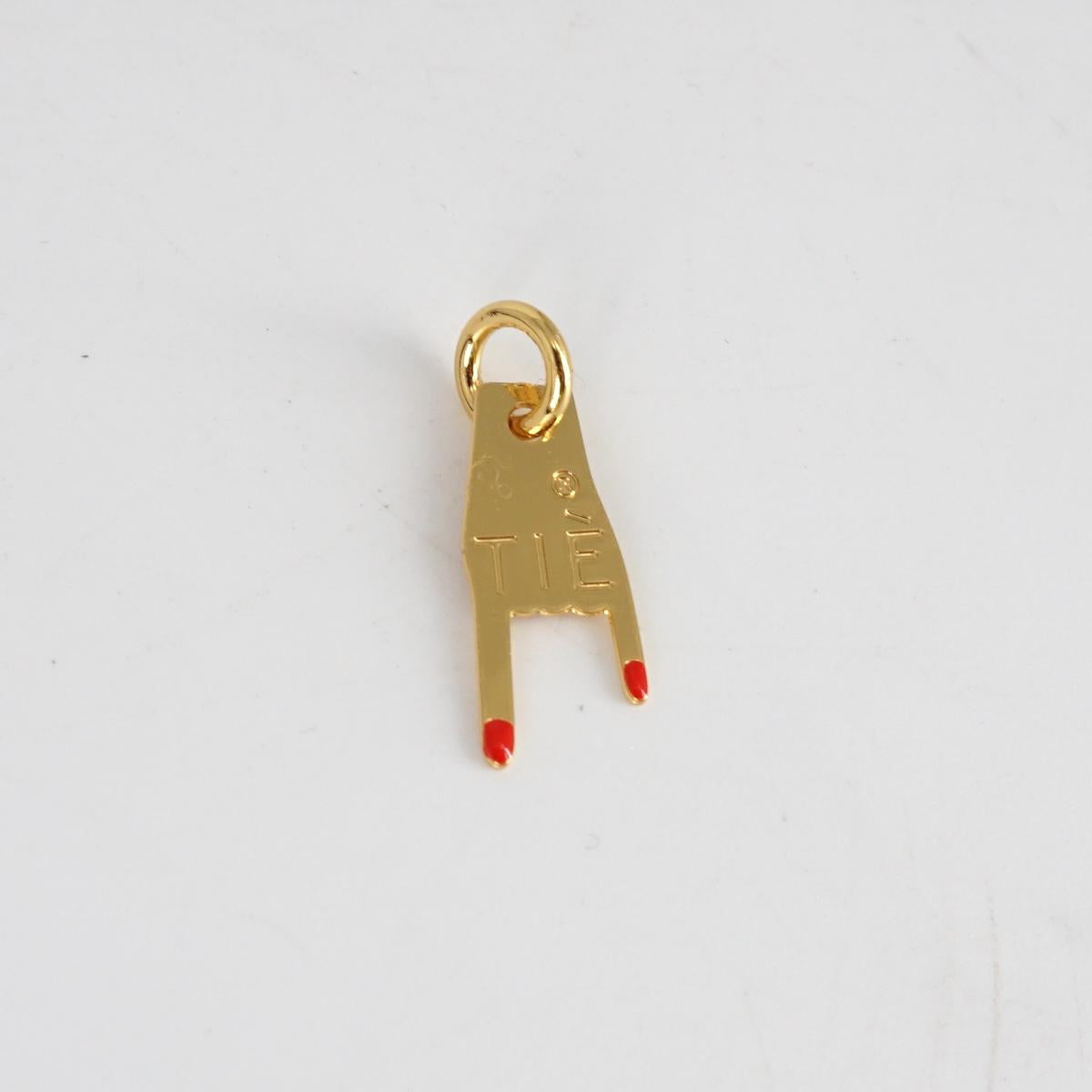 Charm TIE' PICCOLO SMALTO