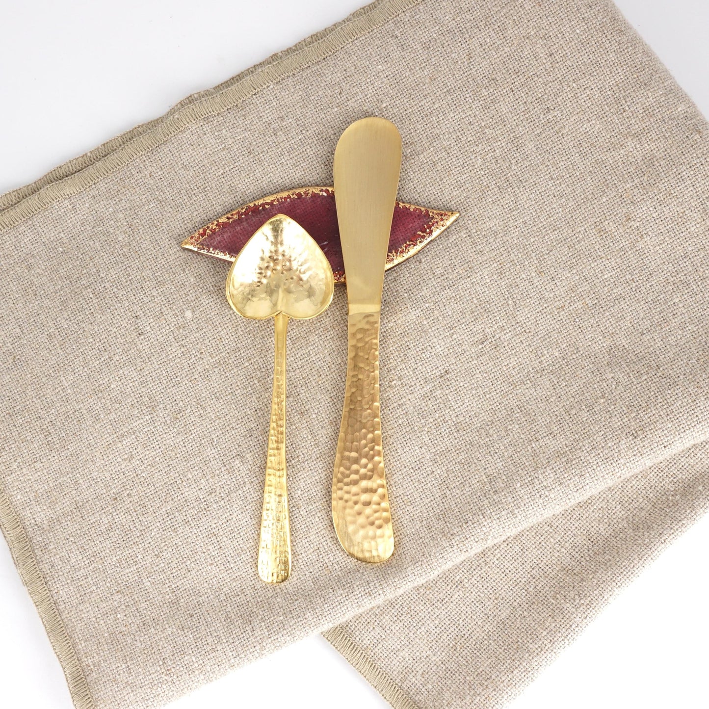 Poggiaposate FOGLIOLINA ciclamino