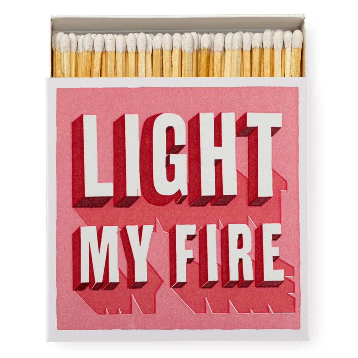 ARCHIVIST FIAMMIFERI IN SCATOLALIGHT MY FIRE