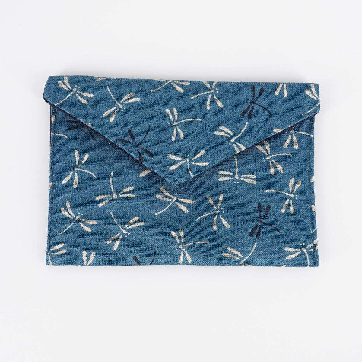 Portacarte LIBELLULE BLU