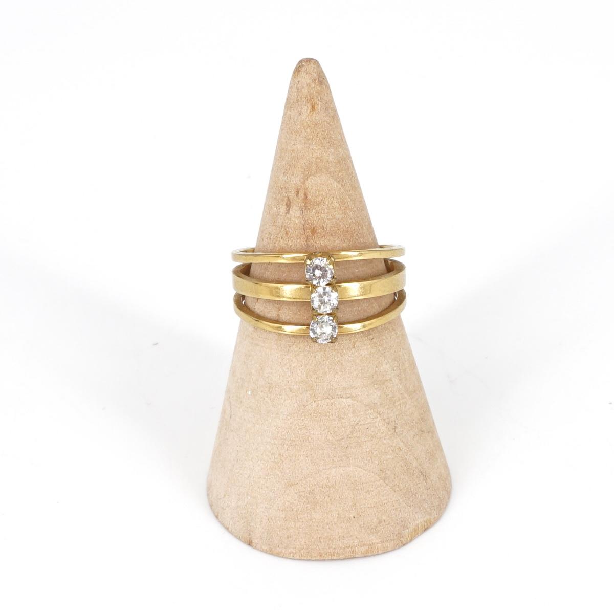Anello TRE STRASS ANELLO TRE STRASS SOPHIE GIOIELLI