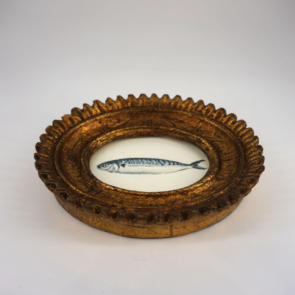 SGOMBER SCOMBRUS DECORATED OVAL FRAME Picture