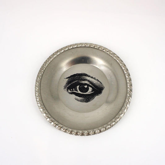 Piattino vintage OCCHIO TONDO TORCHON SATINATO