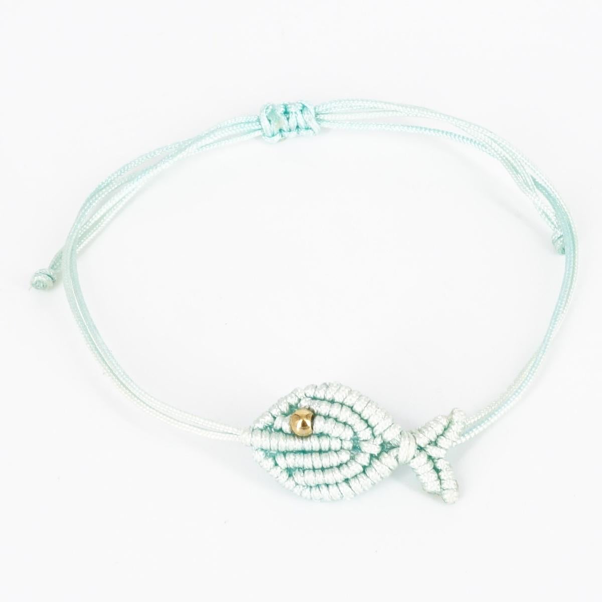 Bracciale PESCIOLINO VERDE ACQUA CHIARO BRACCIALE PESCIOLINO VERDE ACQUA CHIARO NOMADEA