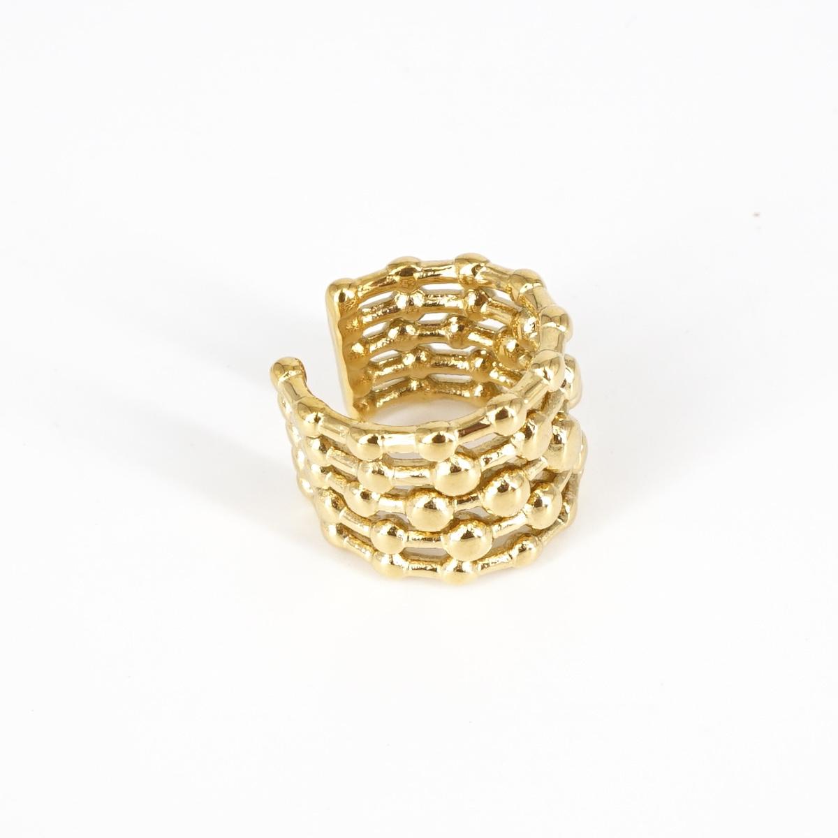 EARCUFF MULTIFILO PALLINI