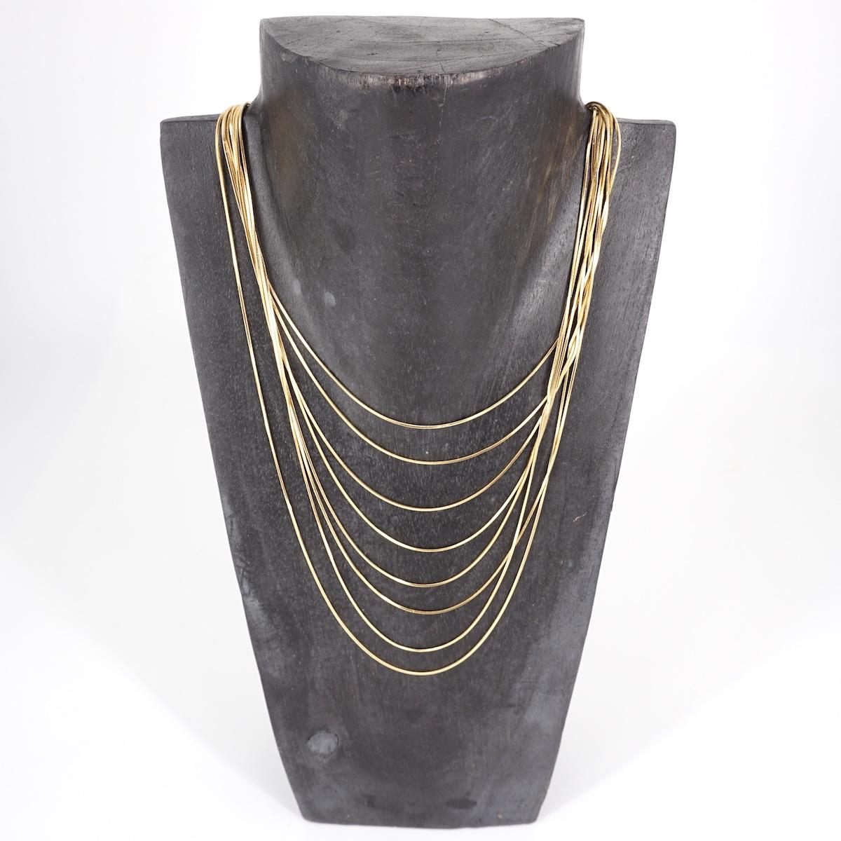 COLLANA CASCATA SNAKE