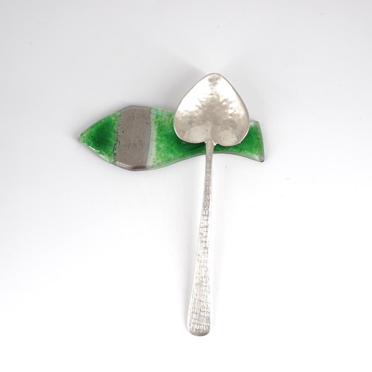 Poggiaposate PESCIOLINO verde