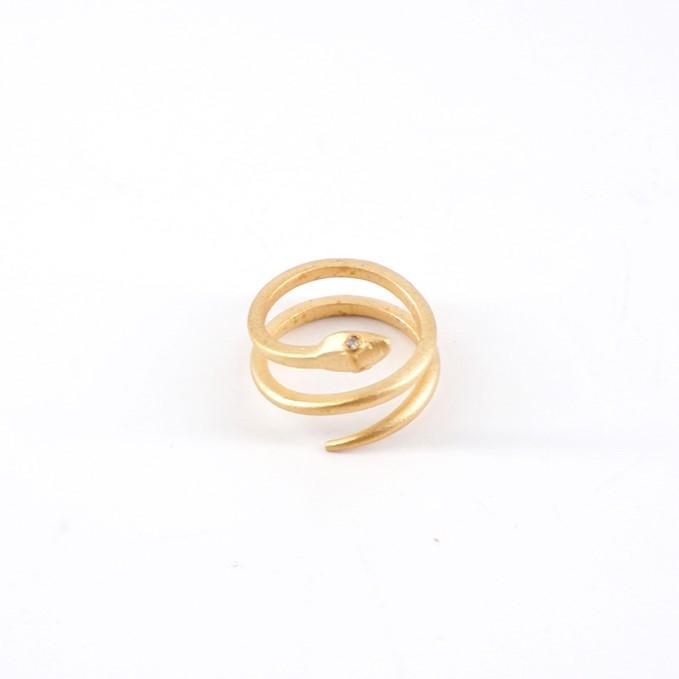 Niani ANELLO SERPE BIANCO