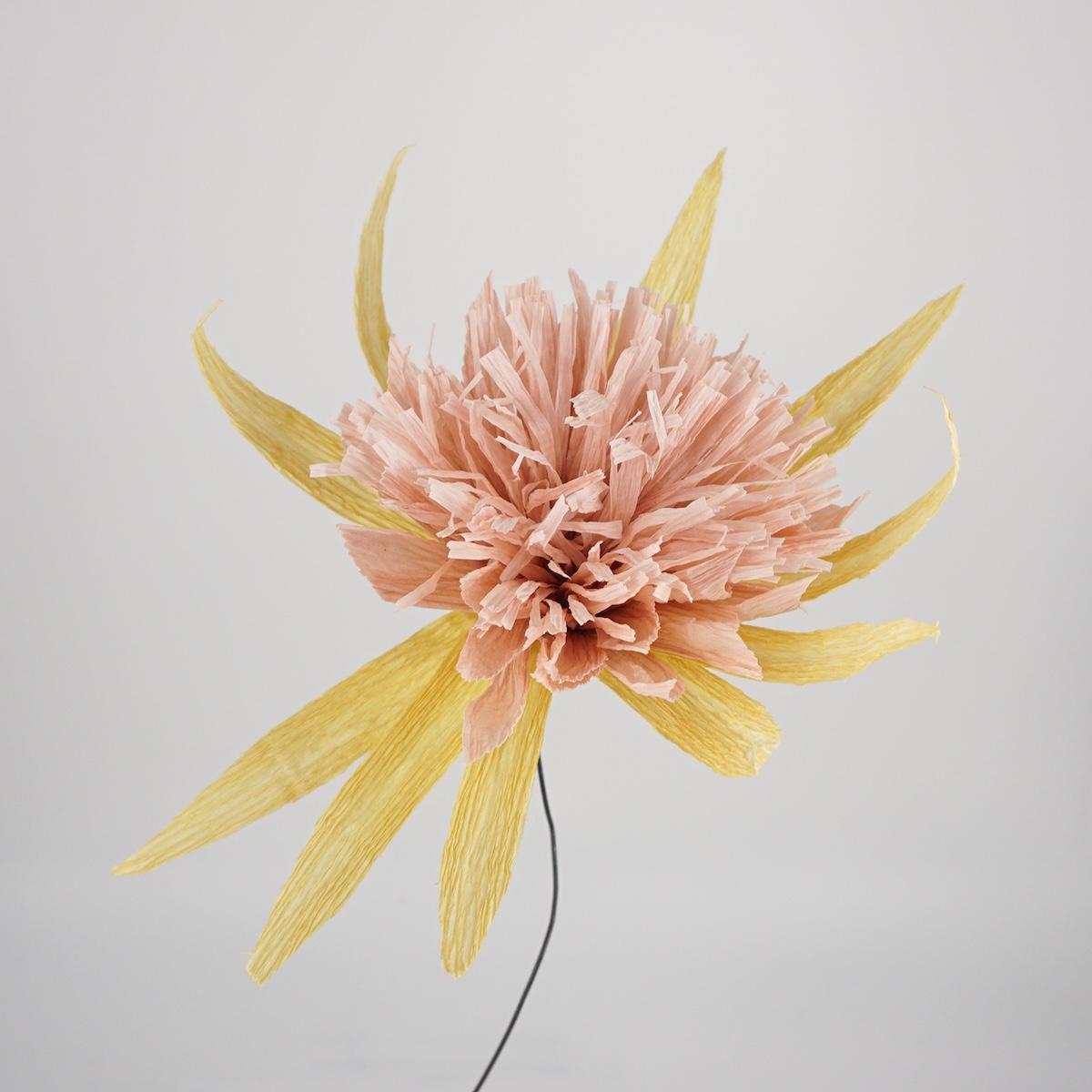 Fiore di carta ROSA GIALLO