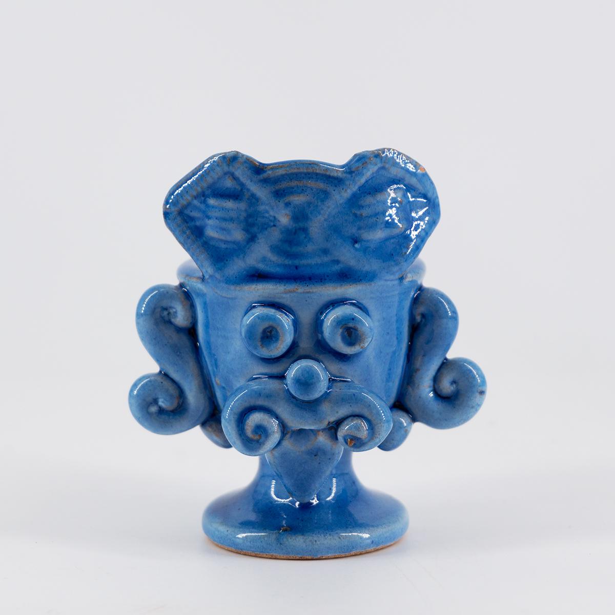 Mori egg cup GRECA light blue