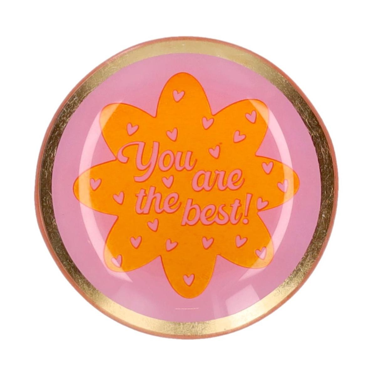 Piattino tondo YOU ARE THE BEST PIATTINO TONDO YOU ARE THE BEST GIFT COMPANY