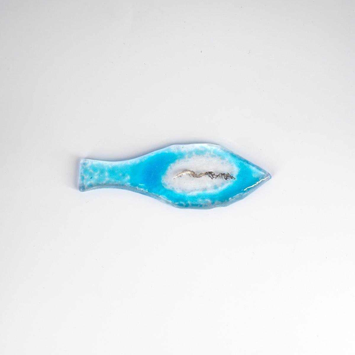 Poggiaposate PESCIOLINO azzurro