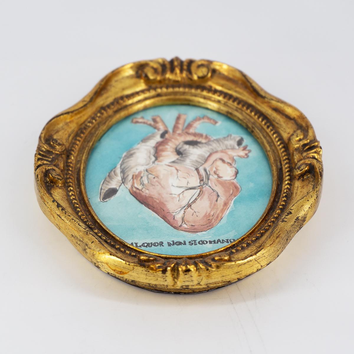 you can't command the heart oval gold