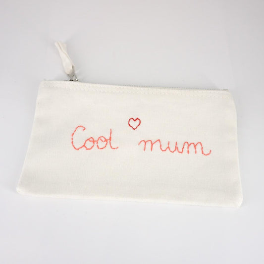 Piattina ricamata COOL MUM