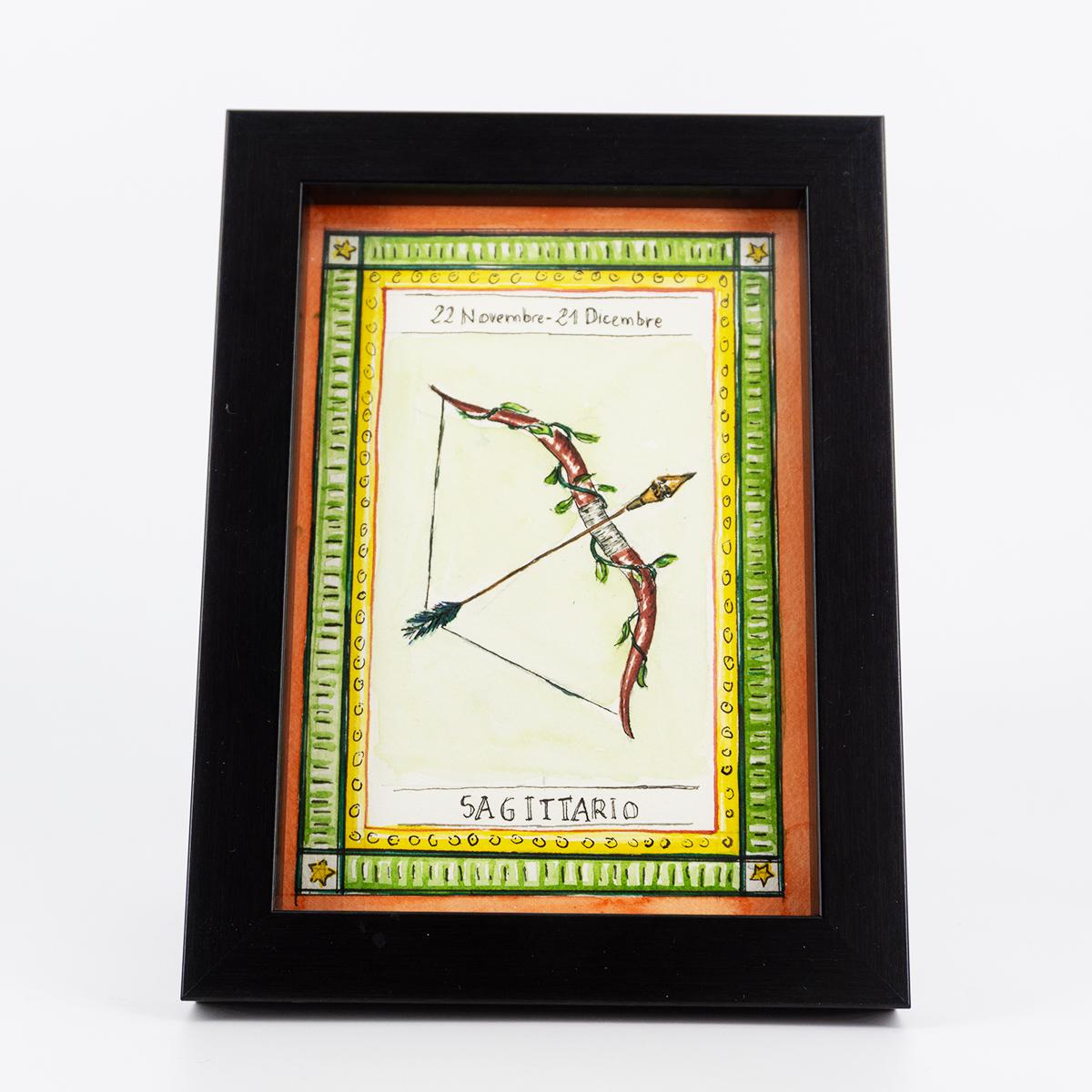 Quadretto zodiaco SAGITTARIO