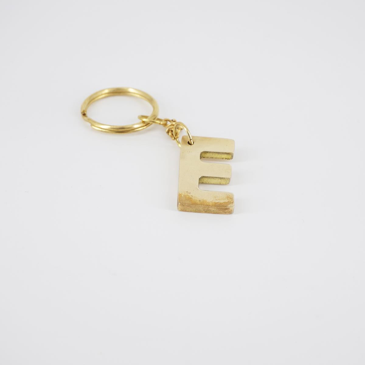 Porte-clés lettre E