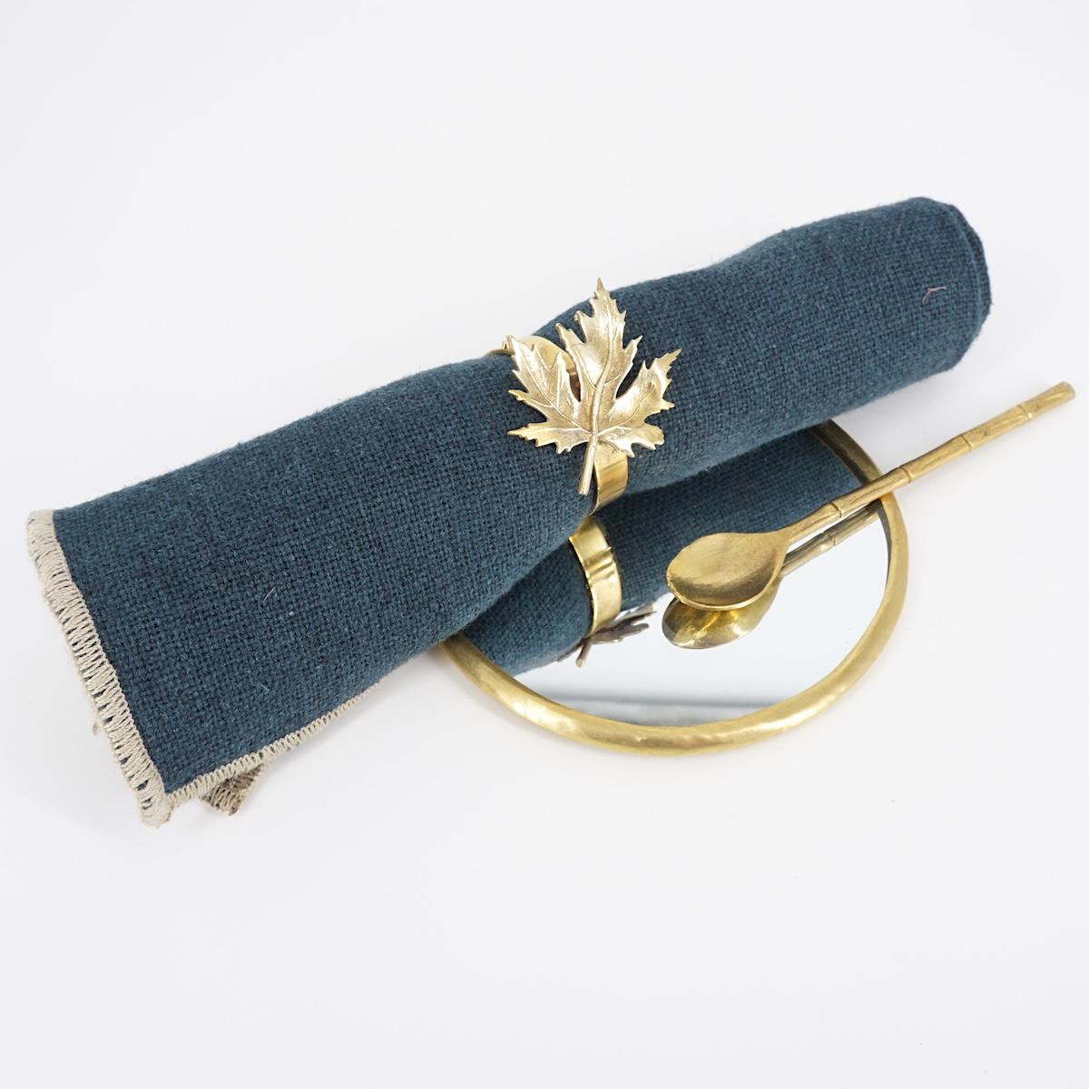 Portatovagliolo FOGLIA ACERO P.T. FOGLIA ACERO  BERC SOPHIE