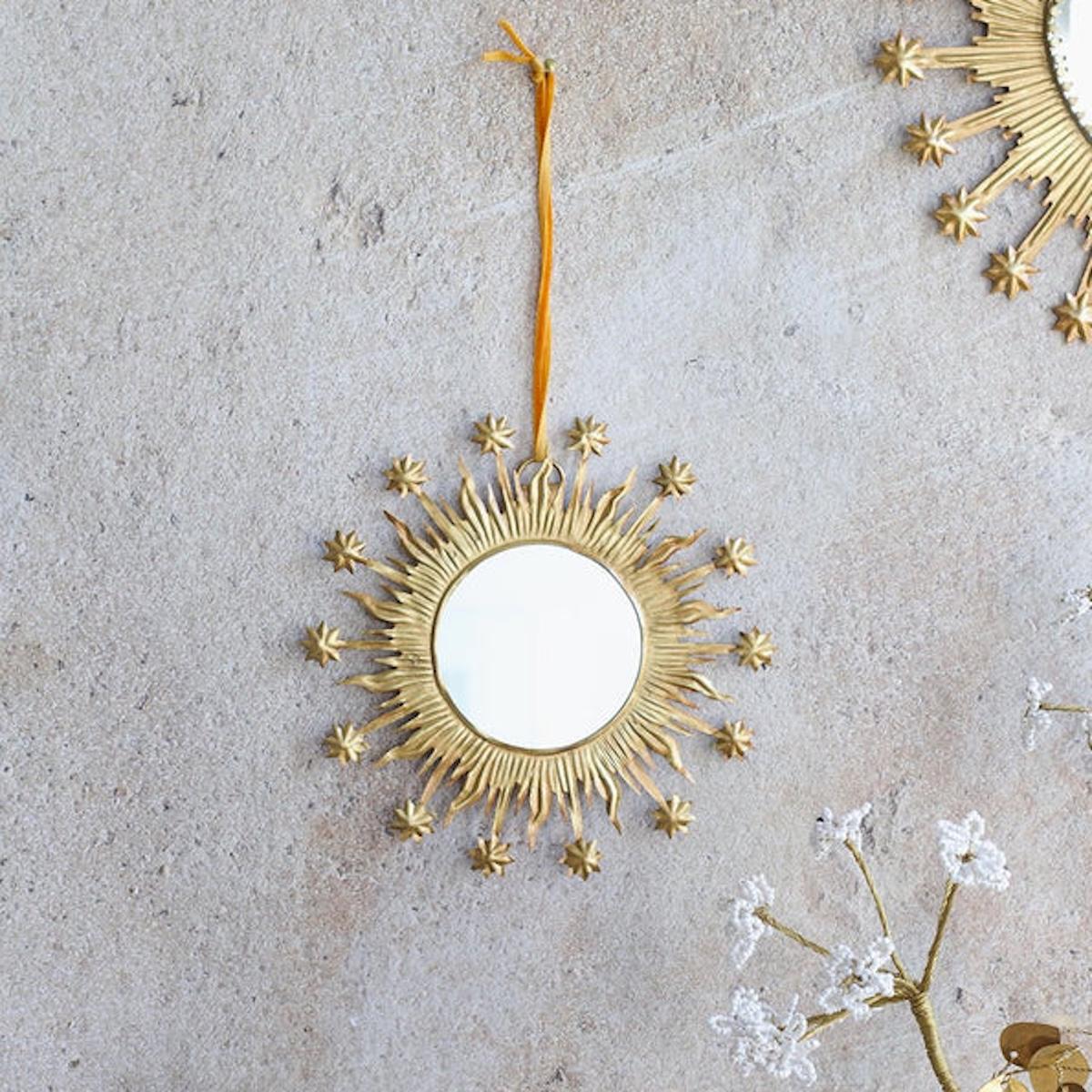 Specchio SOLE E STELLE TONDO MEDIUM SPECCHIO SOLE E STELLE TONDO MEDIUM DE WELDAAD