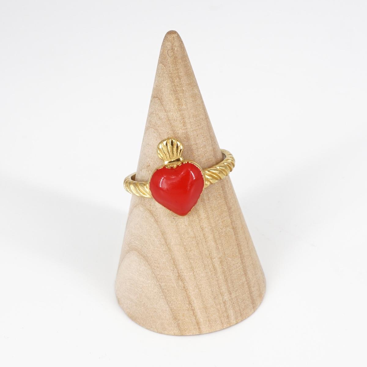 Anello EX VOTO ROSSO
