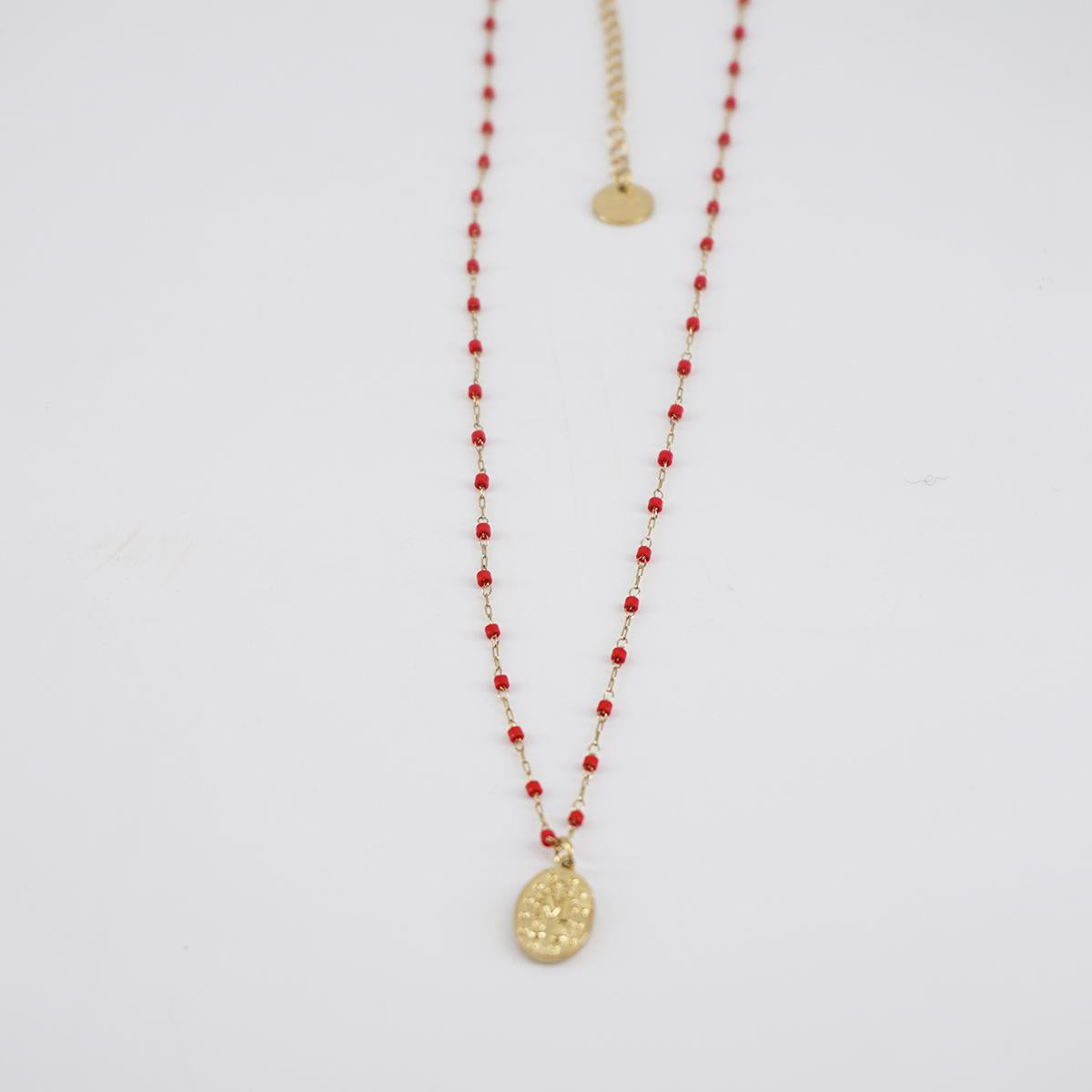 NUSA DUA COLLANA MADONNINA OROROSSO