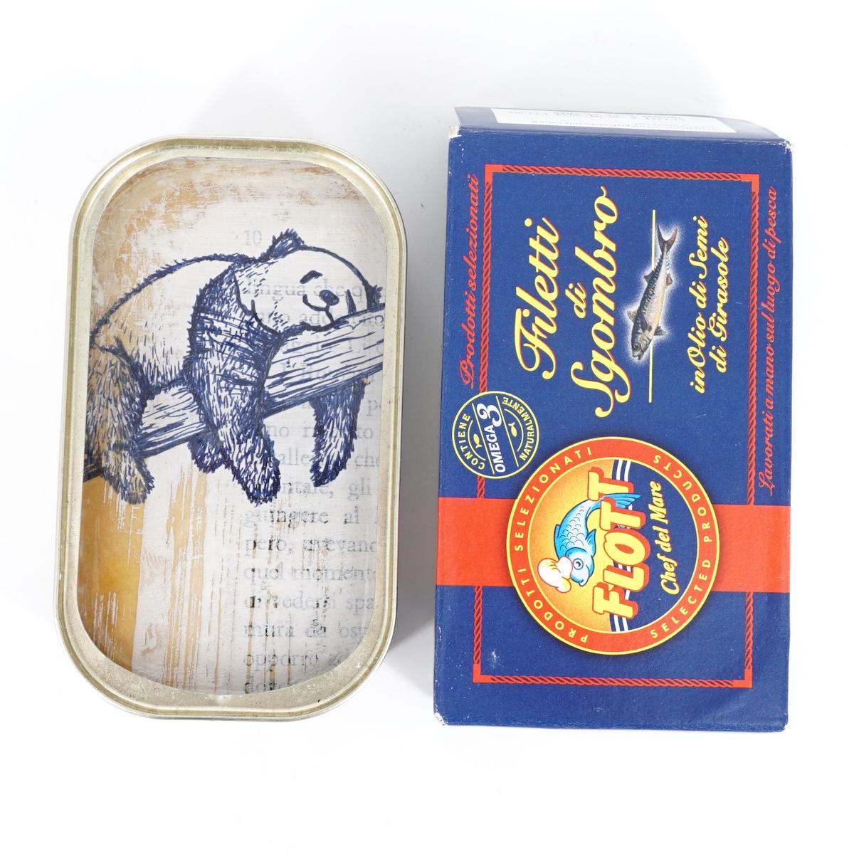 Latta di sgombro PANDA LATTA DI SGOMBRO PANDA ROSSANA MAGGI