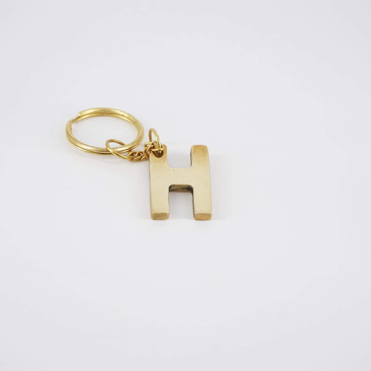 Porte-clés lettre H