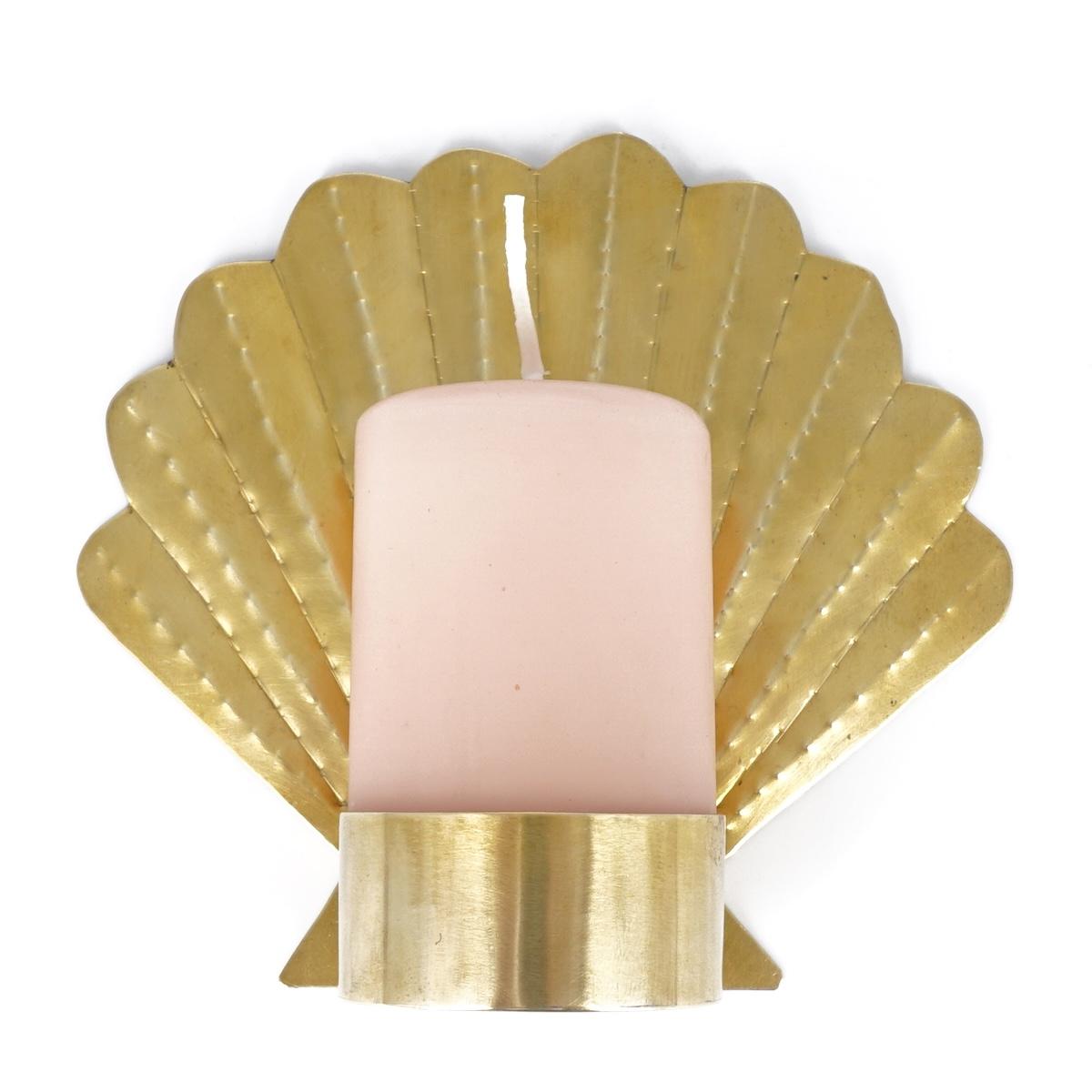 PORTACANDELE DA PARETE CONCHIGLIA PORTACANDELE DA PARETE CONCHIGLIA NICOLE