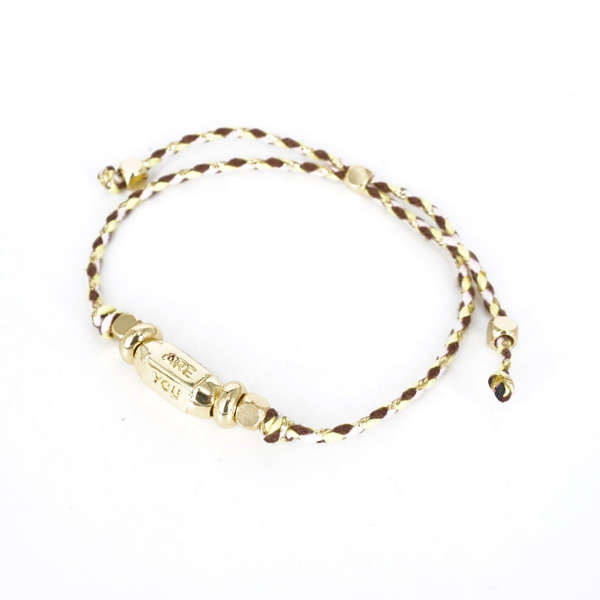 BRACCIALE CORDINO SCRIGNO MINI YOU ARE YOU BRACCIALE CORDINO SCRIGNO MINI YOU ARE YOU SOPHIE GIOIELLI