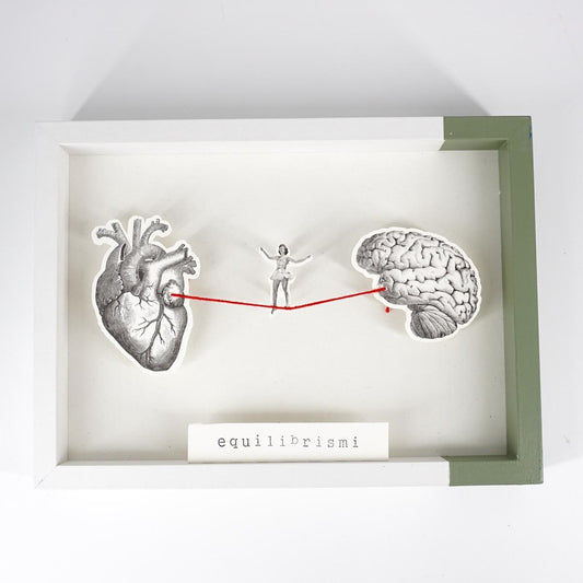 Equilibrismo bianco ballerina VERDE