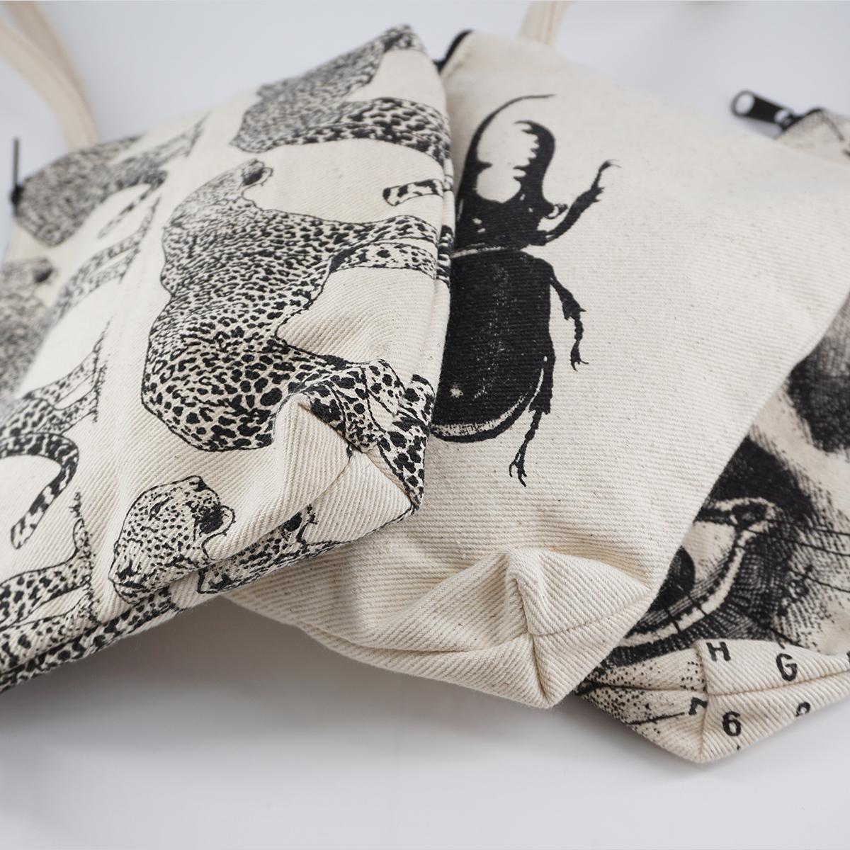 BaDCONCEPTUAL POCHETTE MANICO LEOPARDI