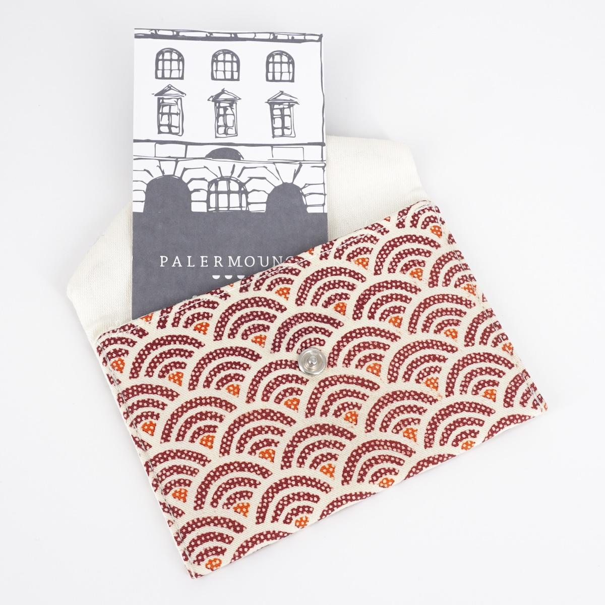 Portacarte VENTAGLI ROSSO