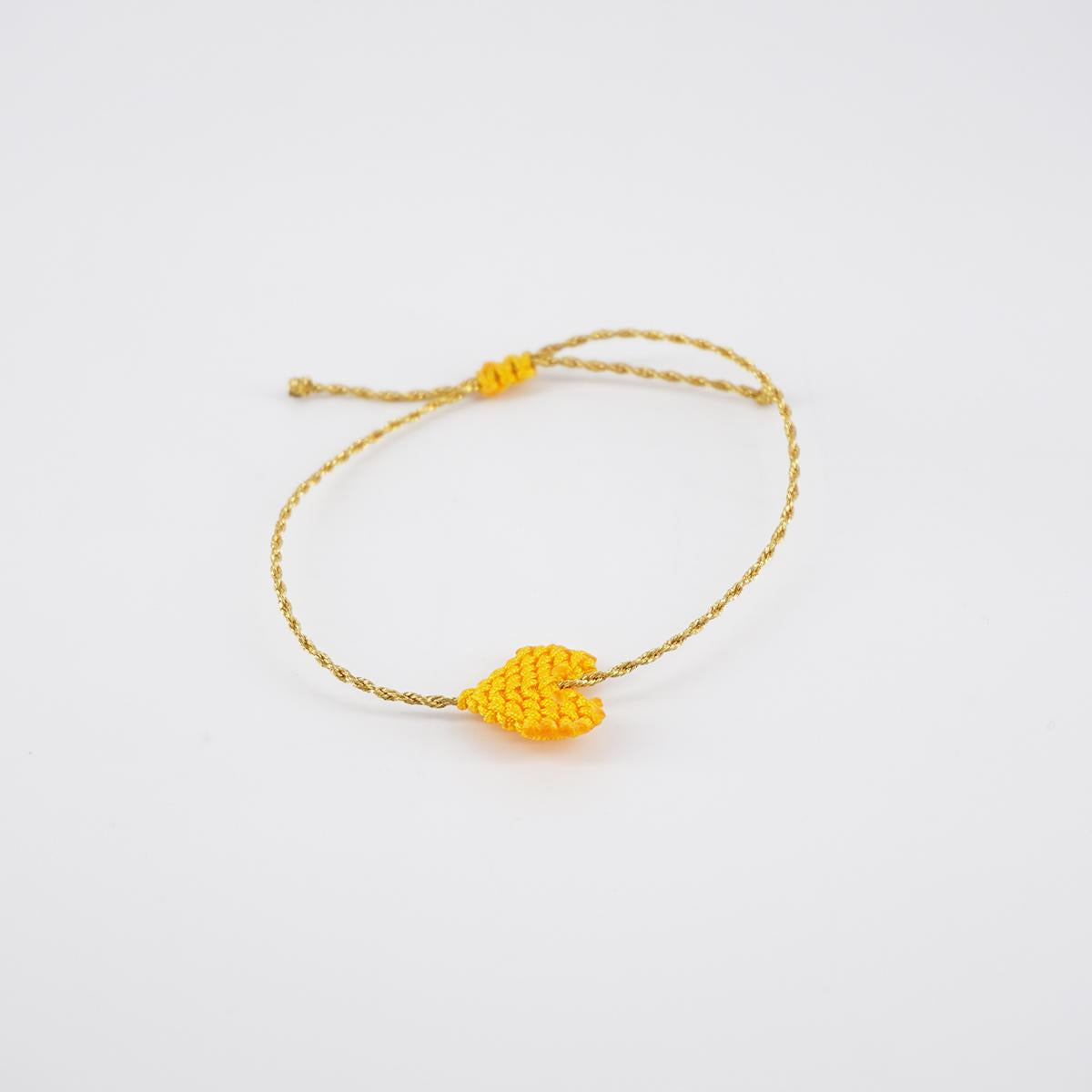 NOMADEA BRACCIALE CUOREGIALLO SCURO