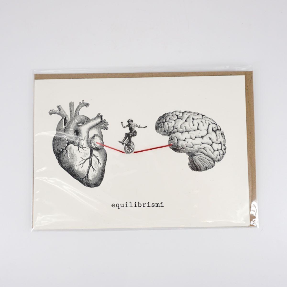 Babel CARD CUORE CERVELLOMONOCICLO