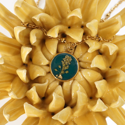 Collana fiori bottone rosario Ottanio COLLANA BOTTONE ROSARIO OTTANIO ANNA FADDA 