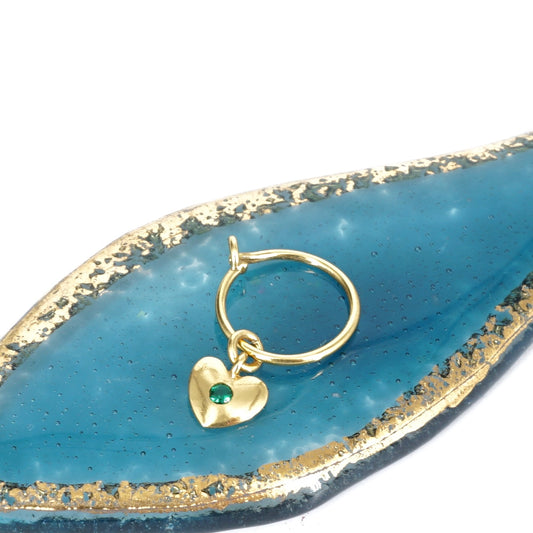 MONO ORECCHINO CUORE VERDE MONO ORECCHINO CUORE VERDE ARTEON 