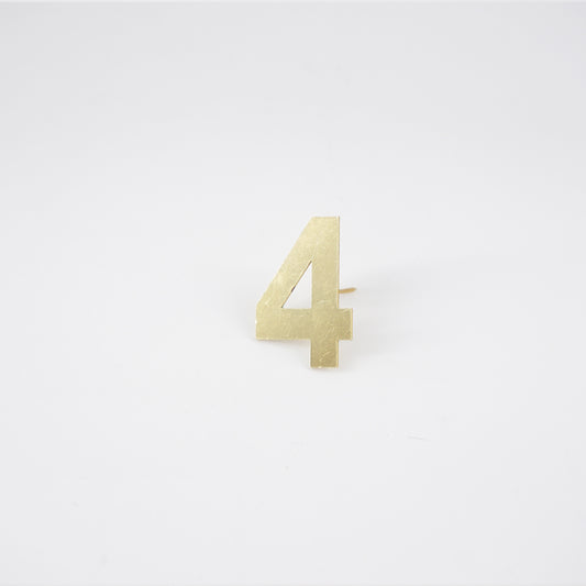 Chiodino decorativo numero 4 CHIODINO 4  BERC 
