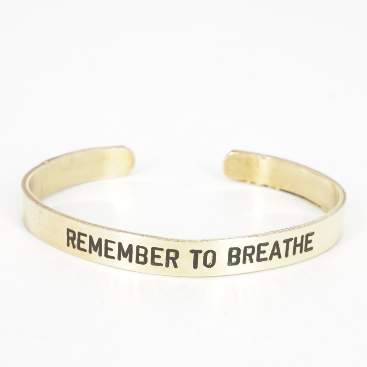 Bracciale fascia sottile REMEMBER TO BREATHE BRACCIALE SOTTILE REMEMBER TO BREATHE BERC SOPHIE 
