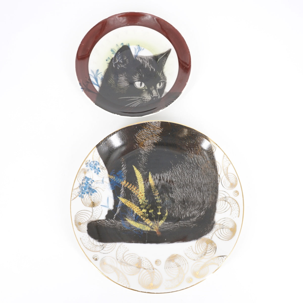 COPPIA PIATTI Tè E CAFFè GATTO COPPIA PIATTI TÈ+CAFFÈ GATTO BOLDISH 