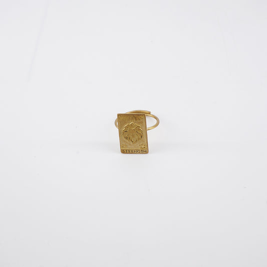 Anello tarocco STRENGTH ANELLO TAROCCO STRENGTH BUBBLE BOX 
