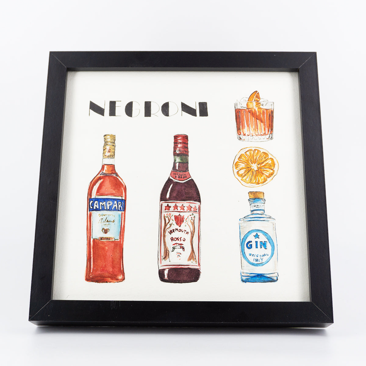 NEGRONI originale con cornice NEGRONI  CATERINA BERTA 