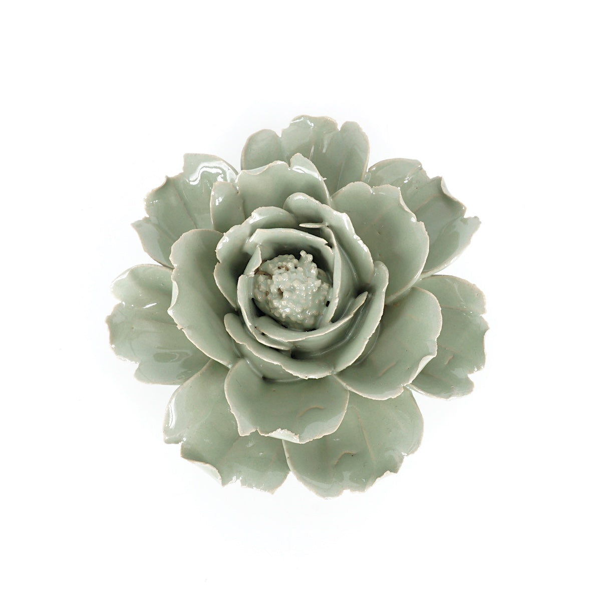 FIORE in CERAMICA ROSA VERDE ACQUA FIORE CERAMICA ROSA VERDE ACQUA CHIVE 