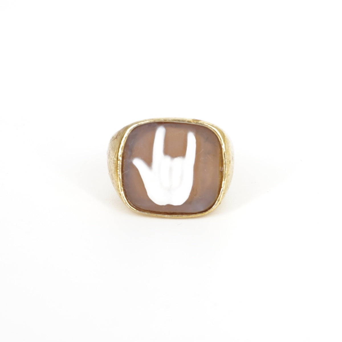 ANELLO CAMMEO CHARVALIER ROCK ANELLO CHEVALIER MANO TIÈ ELUA 