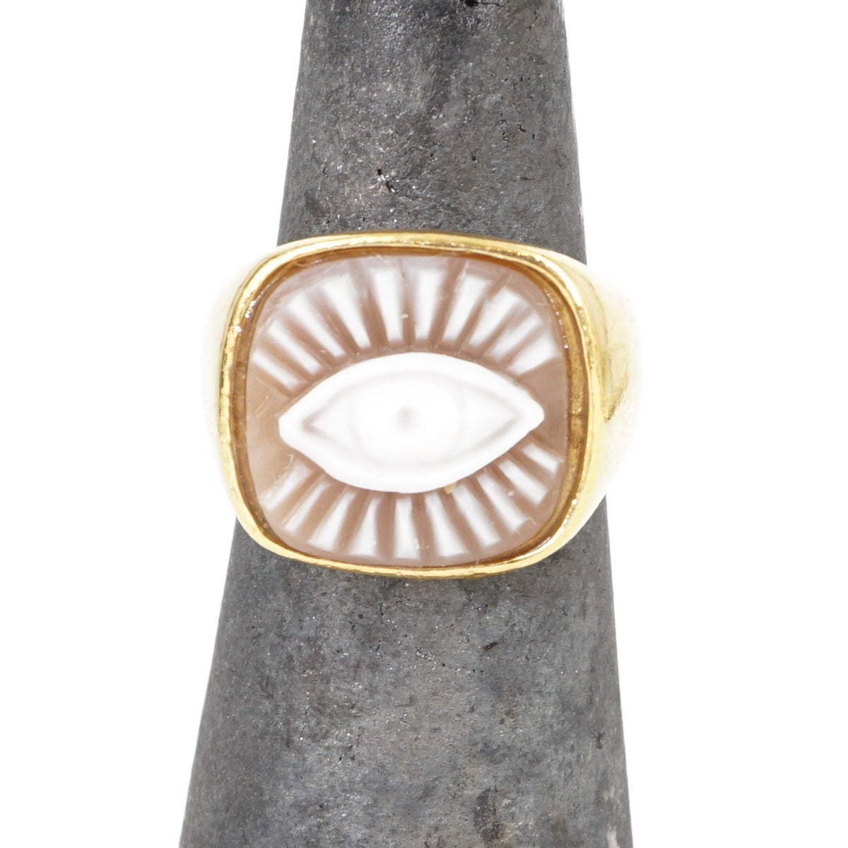 ANELLO CAMMEO CHEVALIER OCCHIO ANELLO CHEVALIER OCCHIO ELUA 