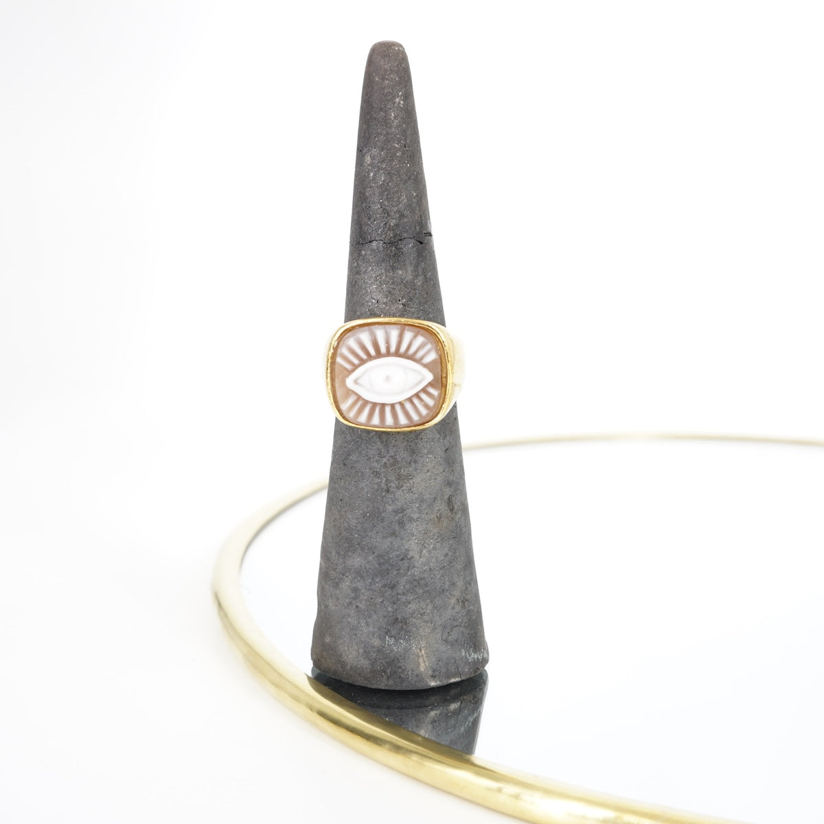 ANELLO CAMMEO CHEVALIER OCCHIO ANELLO CHEVALIER OCCHIO ELUA 